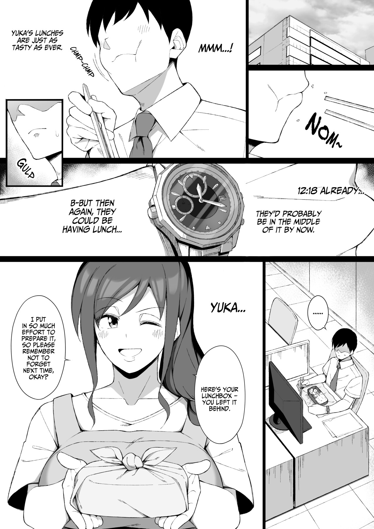 Hentai Manga Comic-Degeneracy of a Neat Housewife for a Man-Read-12